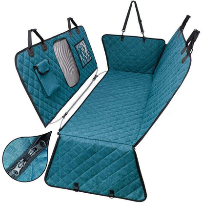 Divisible Waterproof Car Seat Pad for Rear Seats - Suitable for Pets and Humans, Thickened and Water-Resistant Automotive Backseat Pet Pad - Smart Savvy