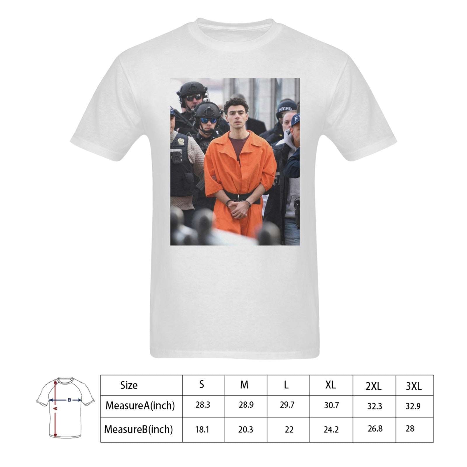 Men's Gildan T-shirt 100% Cotton (USA Size) (Model T02) - Smart Savvy