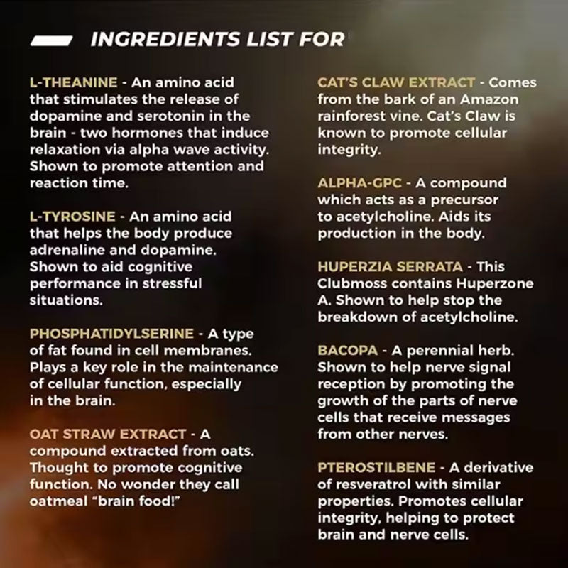 Intelligence Capsule Brain Capsule - Smart Savvy