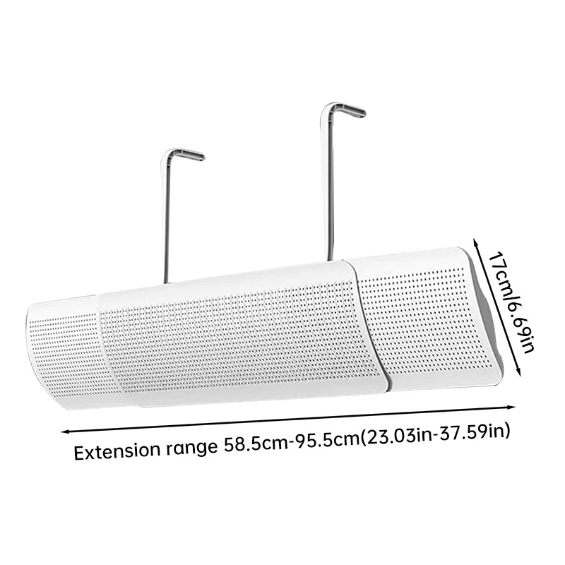 AC Wind Deflector – Adjustable Air Conditioner Diffuser to Stop Cold Air Blowing Directly on You eprolo