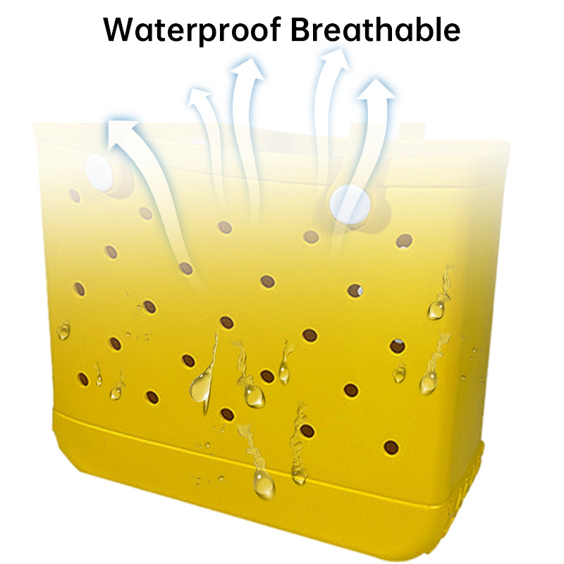 Boggs Bag: Extra Large Waterproof EVA Rubber Tote for Women, Ideal Christmas Gift & Travel Companion. - Smart Savvy