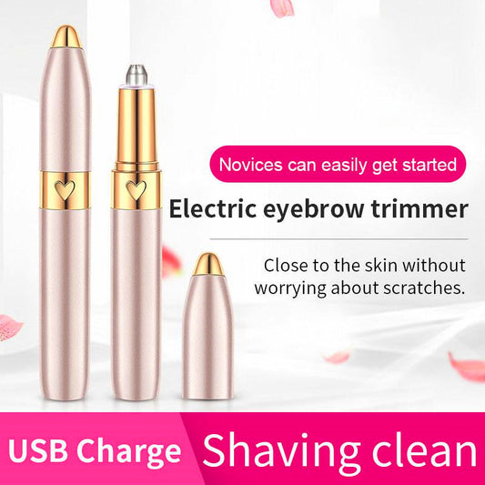 New Electric Eyebrow Trimmer USB Rechargeable Eyebrow Trimmer Easy To Clean Eyebrow Trimmer Shaver Eyebrow Trimmer Epilator eprolo