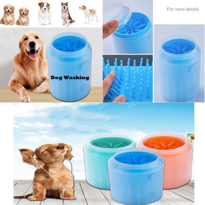 Portable Pet Paw Plunger Mud Cleaner Washer Mudbuster Dog Cat Pets Paw Clean Cup eprolo