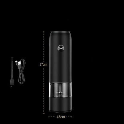 Kitchen Pepper Grinder Electric Thick And Fine Seasoning Bottle Seasoning Bottle Manual Sea Salt Pepper Grinder Grinding Bottle eprolo