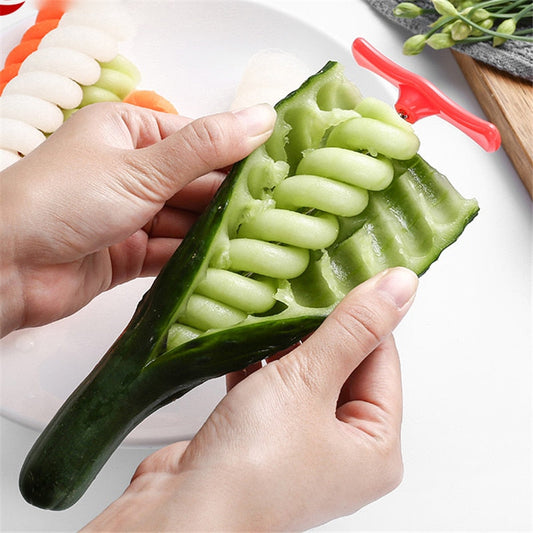 Vegetables Spiral Knife Potato Carrot Cucumber Salad Chopper Easy Spiral Screw Slicer Cutter Spiralizer Kitchen Tools eprolo