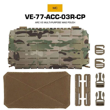 Tactical ARC V3 Molle Mag Pouch for M4/AR15, laser-cut, for hunting & airsoft. - Smart Savvy