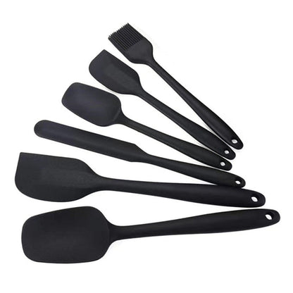 Baking Tools Kitchen Scraper Spatula Silicone Scraper 6 Pieces Set Silicone Scraper Baking Scraper eprolo