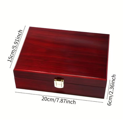 Classic Wooden Jewelry Box with Lock – Premium Storage Case eprolo