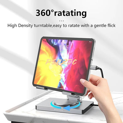 4K/60Hz Gigabit Ethernet Port USB 3.0 Splitter Hub Converter Flat Panel Rotary Stand Type-c Docking Station eprolo