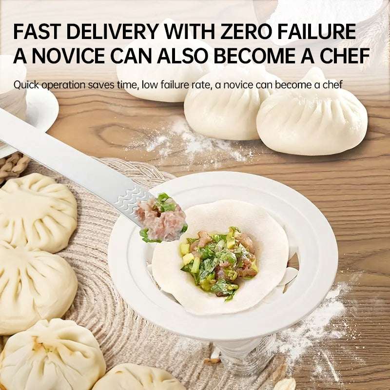 Plastic Baozi & Dumpling Maker -  Easy Home Kitchen Tool for Deliciousness - Smart Savvy