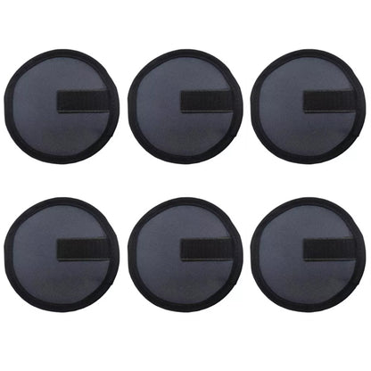 6 - piece set of 5.9 - inch lure wraps. Doubles as covers, gloves, hook protectors. Keeps anglers safe while fishing. - Smart Savvy