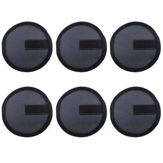 6 - piece set of 5.9 - inch lure wraps. Doubles as covers, gloves, hook protectors. Keeps anglers safe while fishing. - Smart Savvy