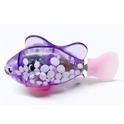 Luminous Electric Swimming Fish Toy Electronic Pet Fish Robot Fish Baby Bath Toy eprolo