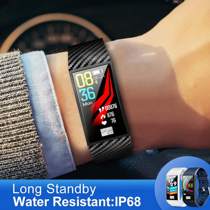 DT58 Smart Bracelet With Heart rate Monitor ECG Blood Pressure IP68 Fitness Tracker Wrisatband Smart Watch eprolo