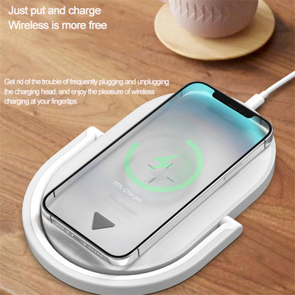Night Light Wireless Charger 15W Fast Charge with Mobile Phone Stand Desk Lamp Power Bank eprolo