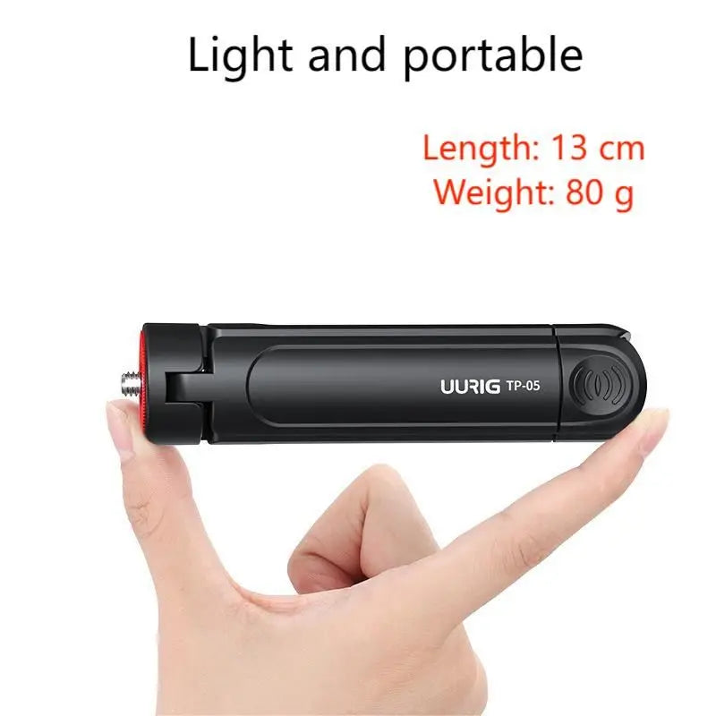 Introduction to Mobile Photography uurig TP-05 Mini Extended Tripod with Phone Clip Tripod - Smart Savvy