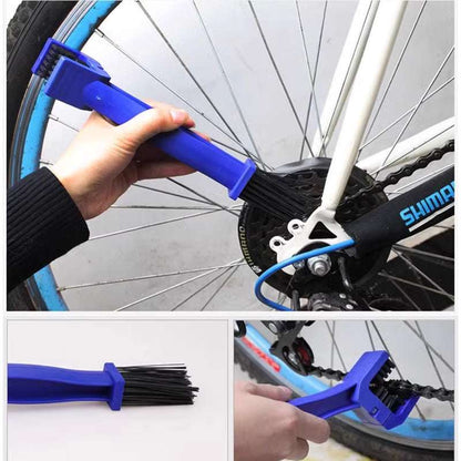 Cleaning Brush, Ideal for motorcycle & bicycle chain and electric car flywheel maintenance, a practical bike accessory. - Smart Savvy