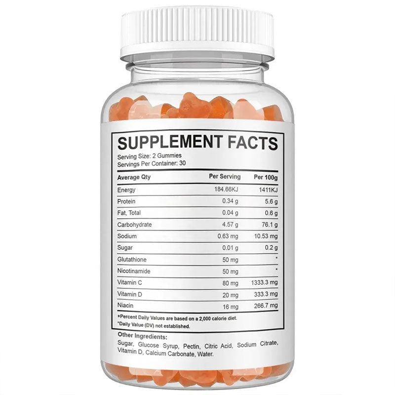 Niacinamide gummies Glutathione gummies Collagen gummies - Smart Savvy