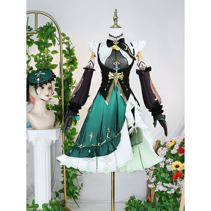 Genshin Impact cos costume perfumer Amelia cosplay costume matching shoes - Smart Savvy