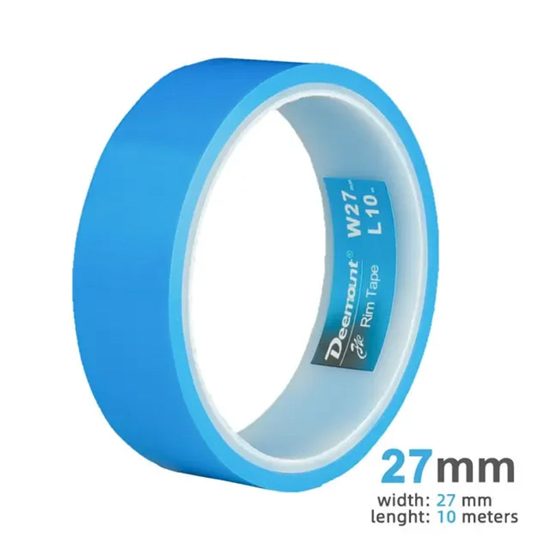 Tensilized Strapping Tape for Tubeless Bicycle Rims, 9.14m long, widths of 23/25/27/29/32/34mm, good residue-holding. - Smart Savvy