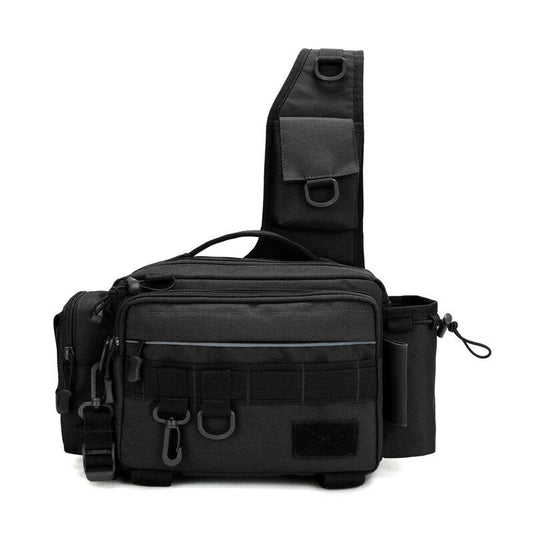 Multifunctional Fishing Tackle Bags Single Shoulder Crossbody Bag Waist Pack Fish Lures Gear Utility Storage Fishing Bag  X232G eprolo