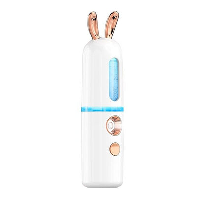 Nano Hydrating Instrument Spraying Machine Negative Ion Nano Steaming Face Moisturizing Cute Fawn Bunny eprolo