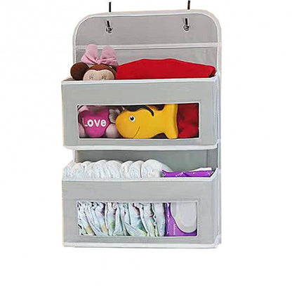 5 - Shelf Hanging Storage: Anti - Tilt, 5 large pockets. Good for bedroom, bathroom, living room (behind - door use). - Smart Savvy