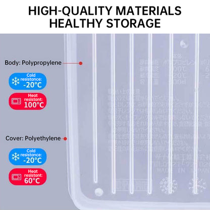 Fridge containers for deli meat and cold cuts, airtight with lids, 18.6oz, 24 pack, BPA-free. - Smart Savvy