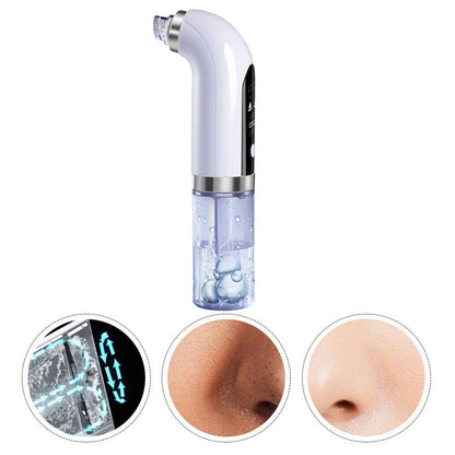 Electric Small Bubble Blackhead Remover USB Rechargeable Water Cycle Pore Acne Pimple Removal Vacuum Suction Facial Cleaner Tool eprolo