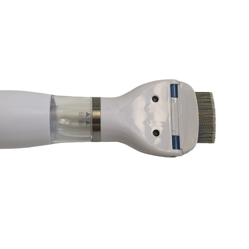 USB Rechargeable Pet Lice Remover for Dogs and Cats - Flea Comb for Hair Cleaning, Portable Lice Catcher - Smart Savvy