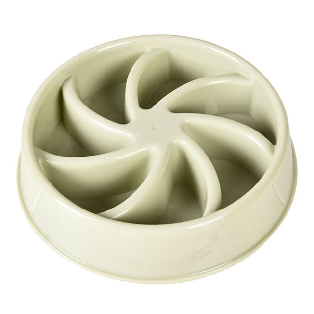 Pet Dog Slow Eating Training Bowl for Puppy Kitten Plastic Food Feeding Bowl Pet Avoid Choke Feeder Pet Dog Training Bowl eprolo