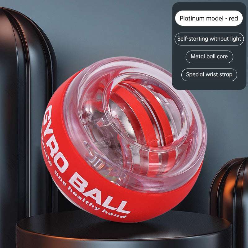 Auto-Counter Gyro Ball, a wrist exerciser with LED. Also named Wrist Power Gyro Ball, it builds arm strength for workouts. - Smart Savvy