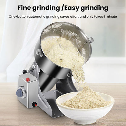 3000W, 800G Parts - Free Big - Capacity Grinder. Grinds herbs, coffee, grains, spices, medicine, wheat & dry food. - Smart Savvy