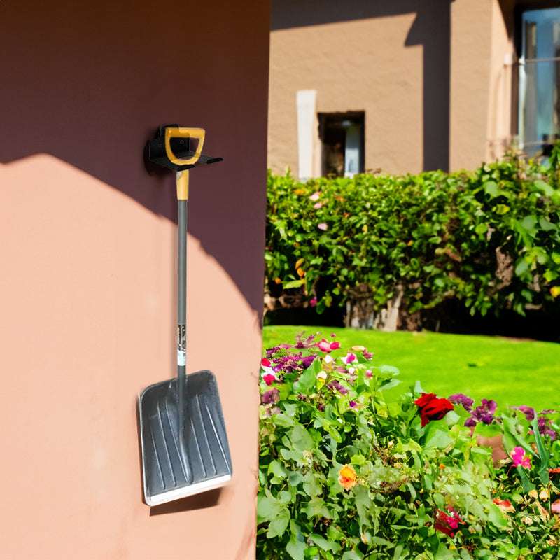 Rustproof Wall - mounted Hanger Rack: Heavy - duty, perfect for storing garden trimmers and other tools. - Smart Savvy