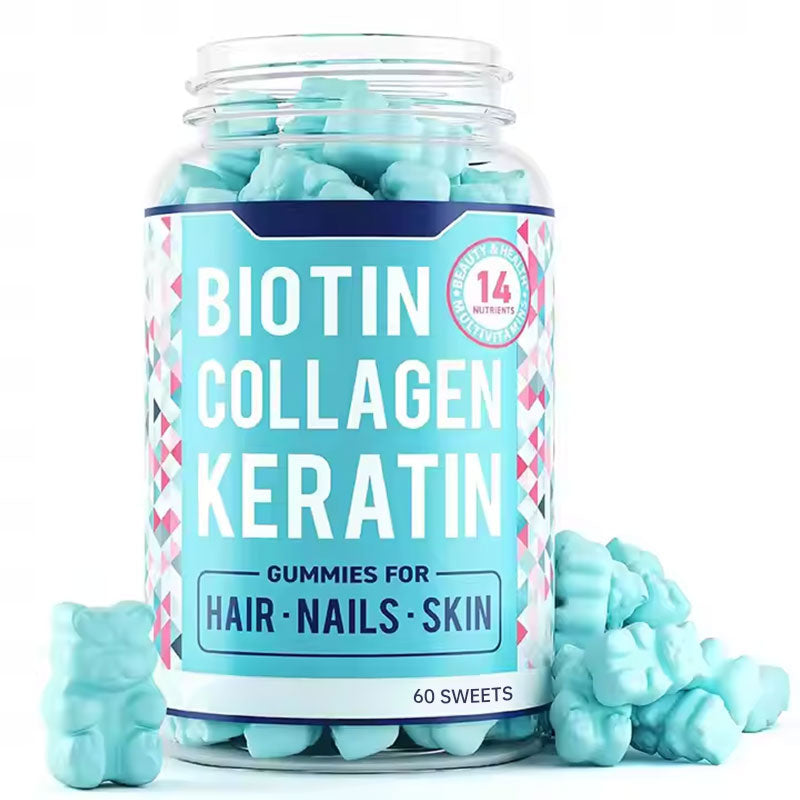Collagen gummy hair growth biotin gummy - Smart Savvy