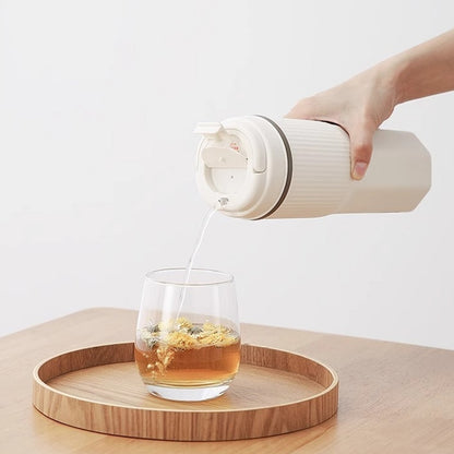 Portable Multifunctional Electric Kettle: Heating Cup, Stew Cup, Health - Preserving & Thermo Pot, Mini Travel Teapot - Smart Savvy