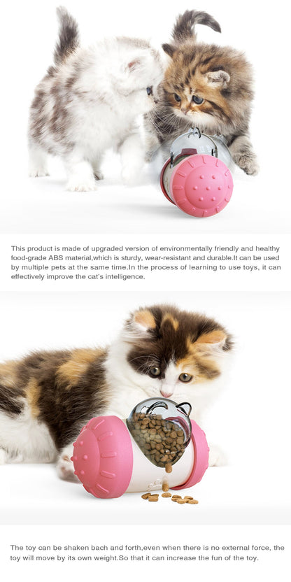 Interactive Toy For Pet Dog Toy Swing Car Toy Pet Food Spiller Puppies Kitten Training Educational Toys Pet Supplies eprolo