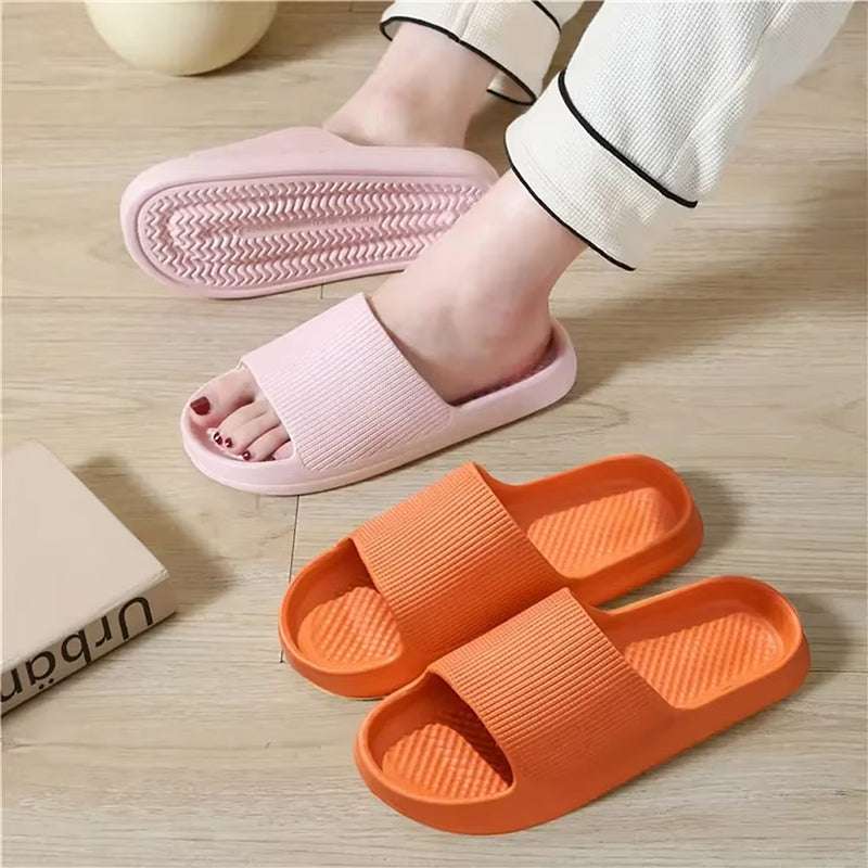 Unisex Fashion Sandals - Anti - Slip, Wear - Resistant EVA Thick Sole, Comfortable Home & Bathroom Flip - Flops - Smart Savvy