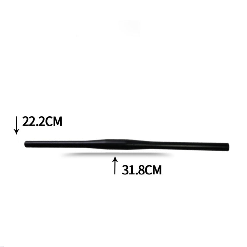 Folding Bike Aluminum Alloy Small Straight Handlebars, also known as Speed Drop Horizontal Handlebars, are essential bicycle acc - Smart Savvy