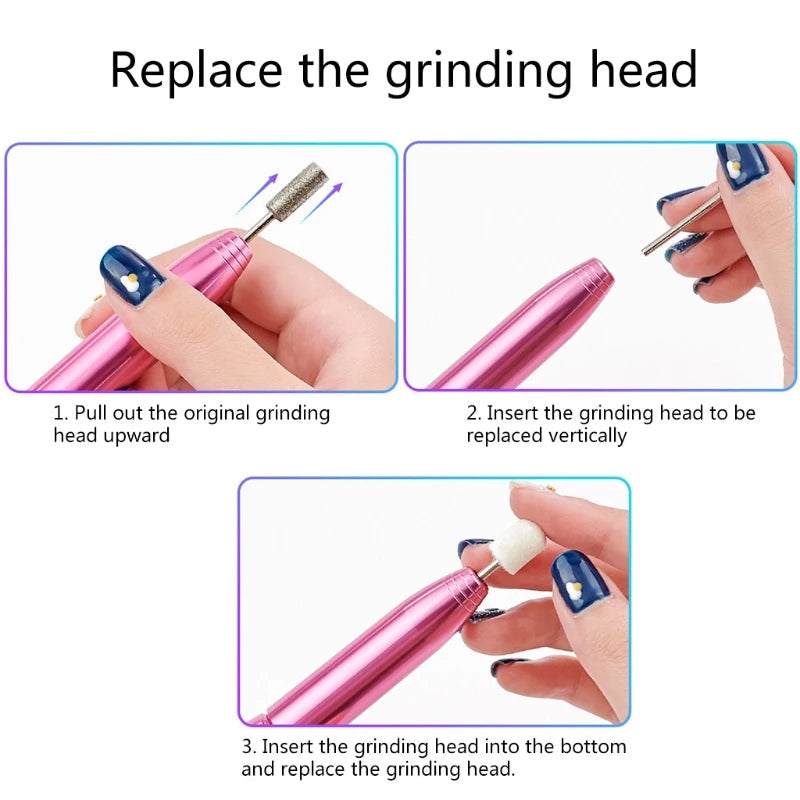 Drill Machine 20000 Portable Professional Manicure Pedicure Tools Drop Shipping eprolo