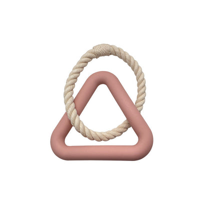 Pet Pulling Toy Dog Chewing Toy Pet TPR Toy Triangle Pulling Training Interactive Funny Dog Toy eprolo