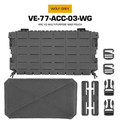Tactical ARC V3 Molle Mag Pouch for M4/AR15, laser-cut, for hunting & airsoft. - Smart Savvy