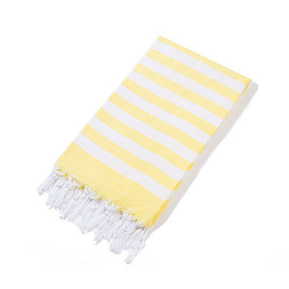 Turkish Beach Towel Striped Fringe Quick-Dry Large Size Cotton Bath Towel Multiple Styles Wholesale eprolo