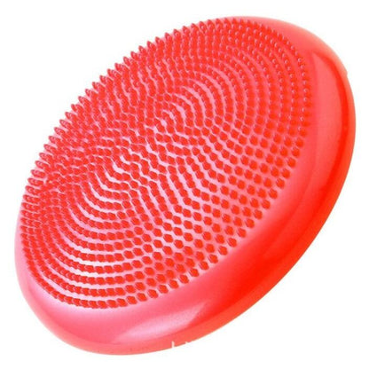 PVC Inflatable Yoga Massage Ball Fitness Yoga Balancing Ball Pad Training Cushion Stability Exercise Point Massage Mat Ball Dish eprolo