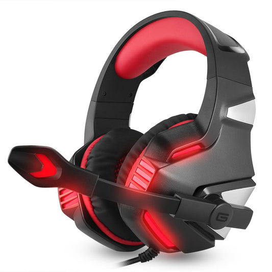 Head mounted gaming headphones RGB headphones wired headphones mobile phones computers subwoofers eprolo
