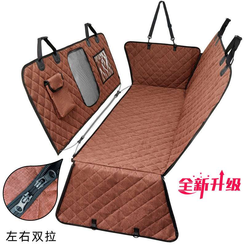 Divisible Waterproof Car Seat Pad for Rear Seats - Suitable for Pets and Humans, Thickened and Water-Resistant Automotive Backseat Pet Pad - Smart Savvy