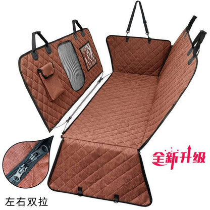 Divisible Waterproof Car Seat Pad for Rear Seats - Suitable for Pets and Humans, Thickened and Water-Resistant Automotive Backseat Pet Pad - Smart Savvy