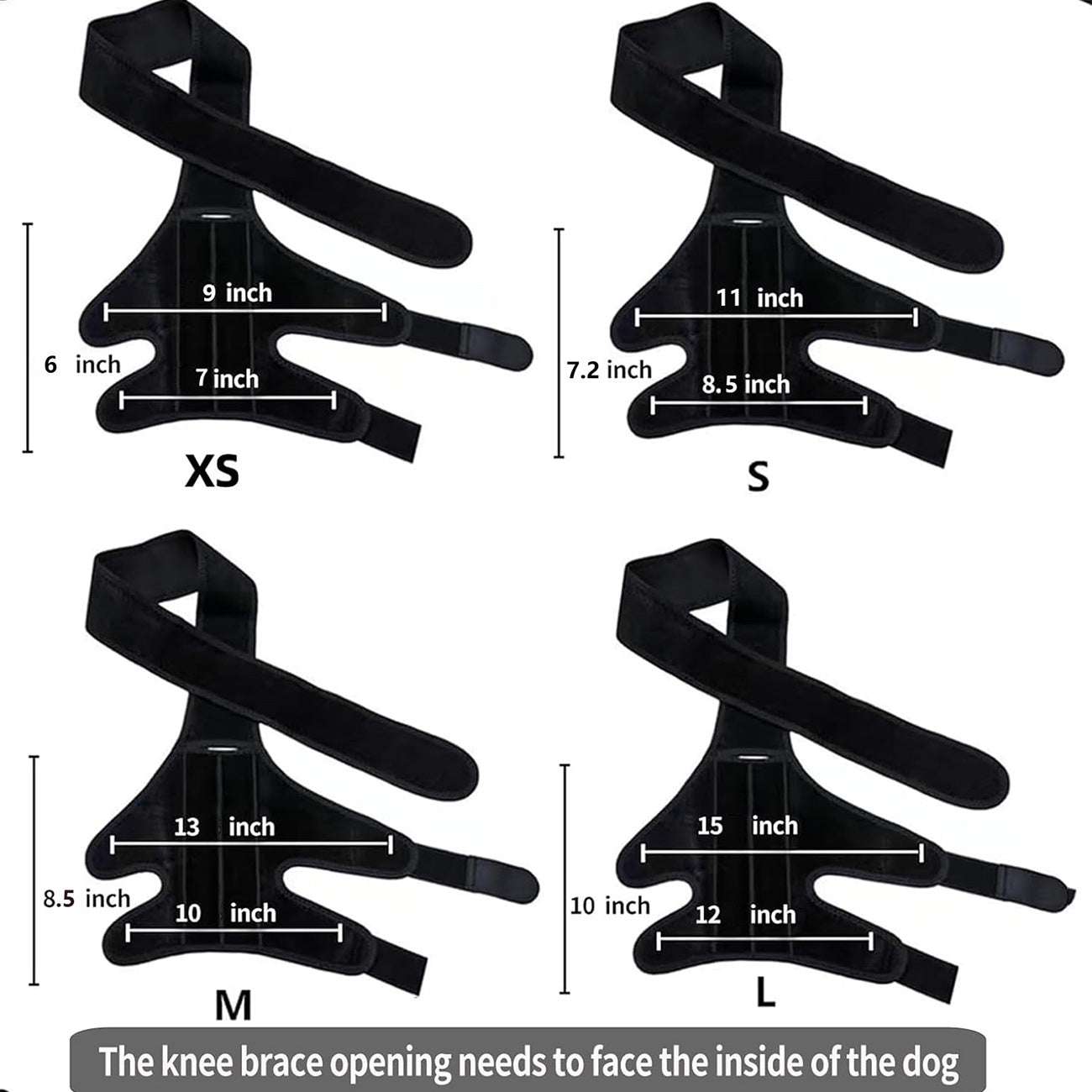 Pet protective gear dog leg injury assistance dog leg cover dog knee rehabilitation leg joint protection cover - Smart Savvy