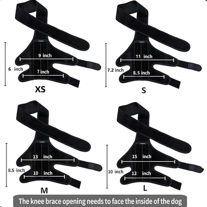 Pet protective gear dog leg injury assistance dog leg cover dog knee rehabilitation leg joint protection cover - Smart Savvy