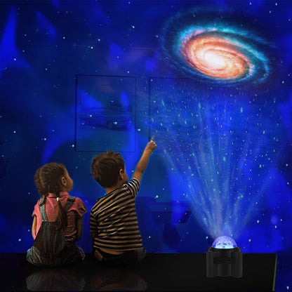 Rechargeable Galaxy Star Projector 12 Planet Moon Projector Sky Night Light Kids Projector for Bedroom Ceiling Room Decor eprolo